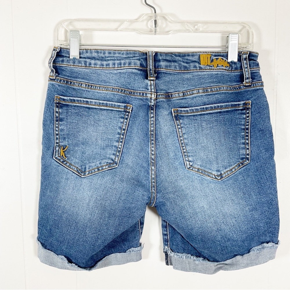 Kut Form The Kloth Bermuda Shorts Katy Boyfriend Short Size 2 Summer - Picture 3 of 3